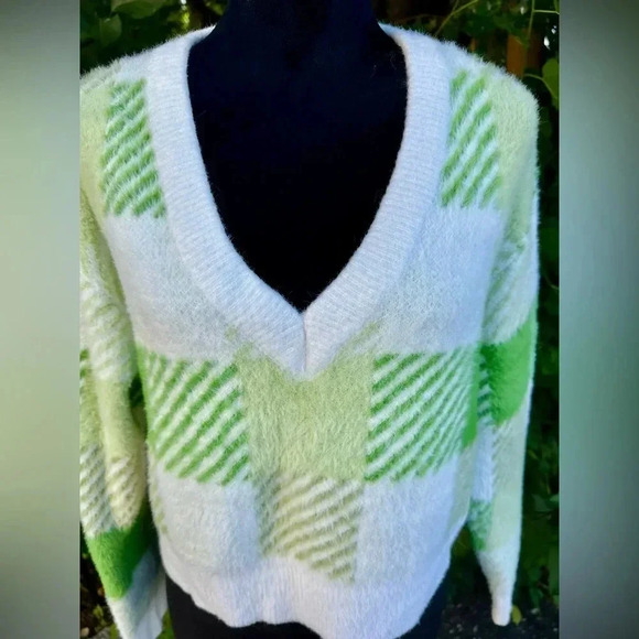 L.A. Hearts soft cosy croped oversized sweater sz S#003 - Picture 2 of 4